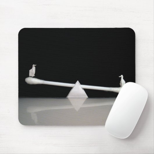 Arktischer Spielplatz Mousepad (Mit Mouse)