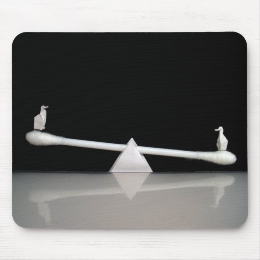 Arktischer Spielplatz Mousepad (Vorne)