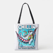 Arktischer Urlaub Tasche (Rückseite)