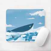 Arktischer Wal Mousepad (Mit Mouse)