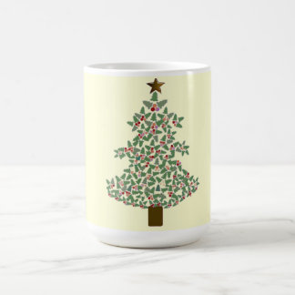 Arktischer Weihnachtsbaum Kaffeetasse