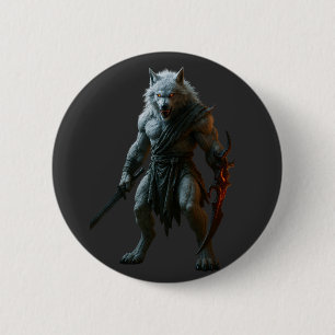 Arktischer Werwolf Button