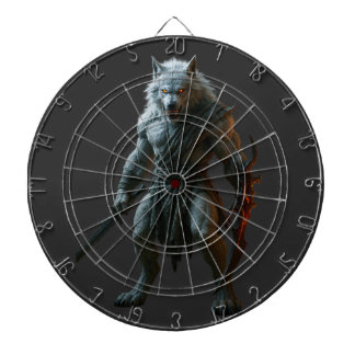 Arktischer Werwolf Dartscheibe