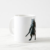 Arktischer Werwolf Kaffeetasse (Vorderseite Links)