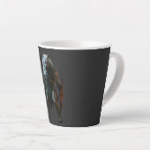 Arktischer Werwolf Milchtasse (Rechte Ecke)