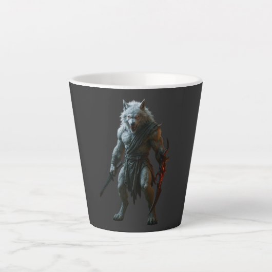 Arktischer Werwolf Milchtasse (Vorderseite)