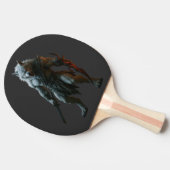 Arktischer Werwolf Tischtennis Schläger (Seitenansicht)