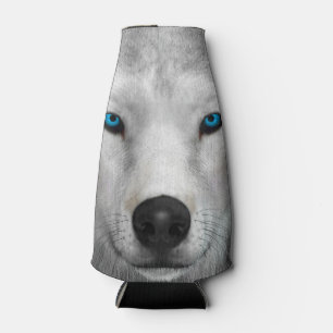 Arktischer Wolf Flaschenkühler