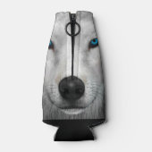Arktischer Wolf Flaschenkühler (Rückseite)