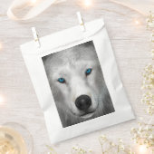 Arktischer Wolf Geschenktütchen (Ausgeschnitten)