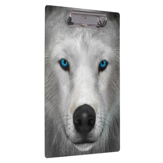 Arktischer Wolf Klemmbrett (Rechts)