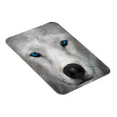 Arktischer Wolf Magnet (Rechte Seite)