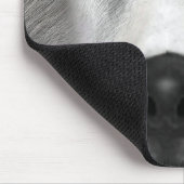 Arktischer Wolf Mousepad (Ecke)