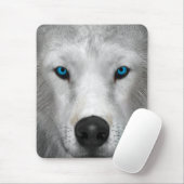 Arktischer Wolf Mousepad (Mit Mouse)