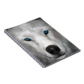 Arktischer Wolf Notizblock (Rechte Seite)