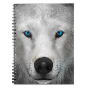 Arktischer Wolf Notizblock