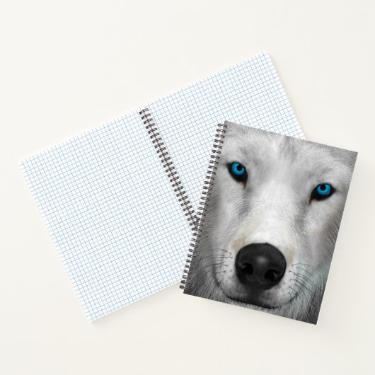 Arktischer Wolf Notizblock (Innenseite)