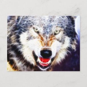 Arktischer Wolf Postkarte