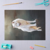 Arktischer Wolf Seidenpapier (Basteln)