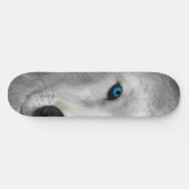 Arktischer Wolf Skateboard (Horizontal)