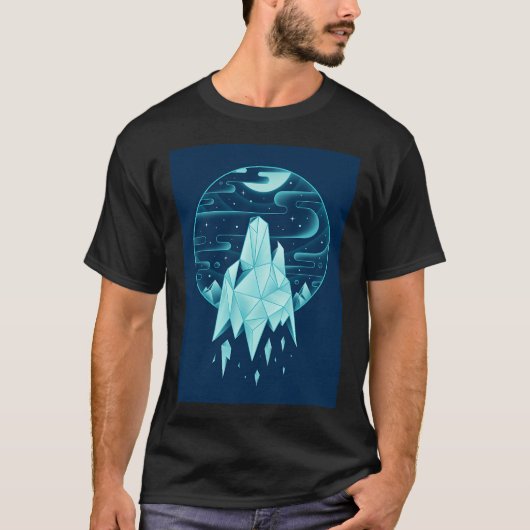 Arktischer Wolf T-Shirt (Vorderseite)