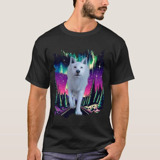 Arktischer Wolf T-Shirt (Vorderseite)