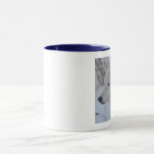 Arktischer Wolf Tasse (Zentrum)