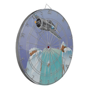 Arktisches Abenteuer Dartscheibe