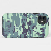 Arktisches Digital-Tarnmuster Case-Mate iPhone Hülle (Rückseite (Horizontal))