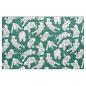 arktisches Eisbärgrün Stoff (Fat Quarter (45,7 x 55,9 cm))