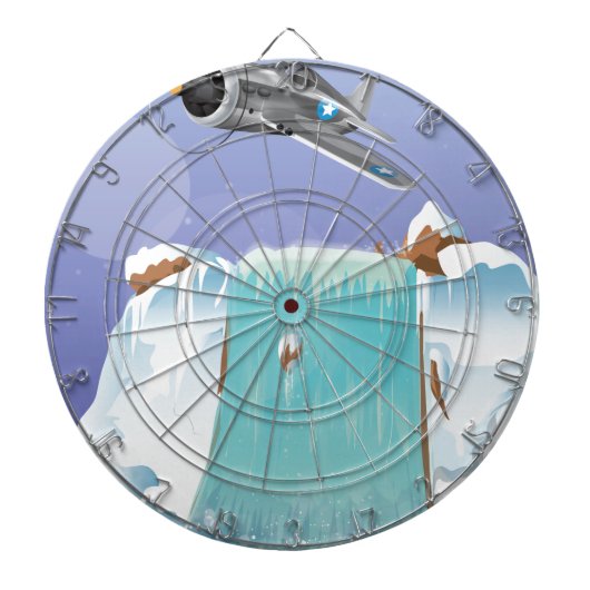 Arktisches Erlebnis Dartscheibe (vorne)
