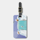 Arktisches Erlebnis Gepäckanhänger (Vorderseite vertikal)