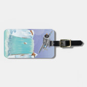 Arktisches Erlebnis Gepäckanhänger (Vorderseite horizontal)