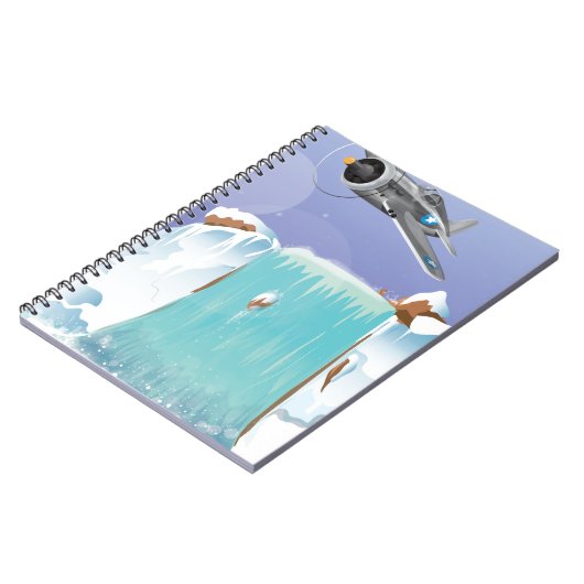 Arktisches Erlebnis Notizblock (Linke Seite)