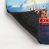 arktisches Fischen mousepad (Ecke)