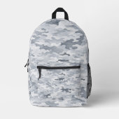 Arktisches Ghost-Taktisches Tarnmuster Bedruckter Rucksack (Vorderseite)