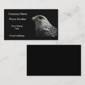 Arktisches Gyrfalcon Visitenkarte (Vorne/Hinten)