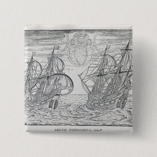 Arktisches Phenomena Button (Vorderseite)