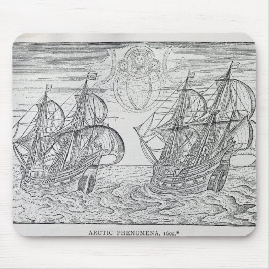 Arktisches Phenomena Mousepad (Vorne)