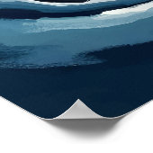 Arktisches Siegel Nah-up - Winter Wildtier Poster (Ecke)