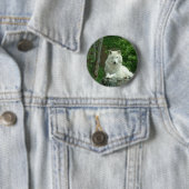 Arktisches Wolf-Button Button (Beispiel)