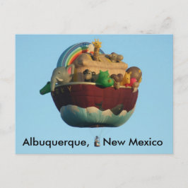 Arky Hot Air Ballon Postkarte