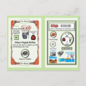 Arkyn Wizard - Arsenic Element Postkarte (Vorderseite)