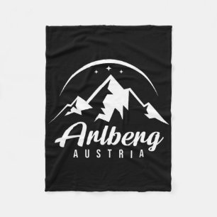 Arlberg Austria Ski Resort Skifahren Snowboarden S Fleecedecke