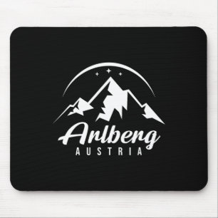 Arlberg Austria Ski Resort Skifahren Snowboarden S Mousepad