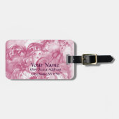 ARLECCHINA VIOLINIST / Venezianische Karnevalsnach Gepäckanhänger (Vorderseite horizontal)