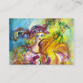 ARLECCHINA VIOLINIST, Violine, Musik, Theaterkünst Visitenkarte (Rückseite)