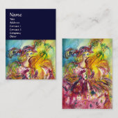 ARLECCHINA VIOLINIST, Violine, Musik, Theaterkünst Visitenkarte (Vorne/Hinten)