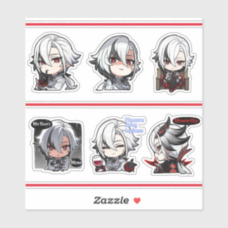 Arlecchino Stickers Aufkleber