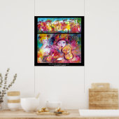 ARLECCHINO UND COLOMBINA POSTER (Küche)